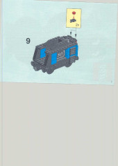 LEGO 3742 instructions page 7 – build guide