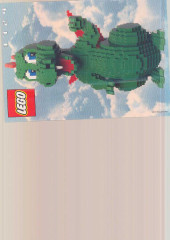 LEGO 3742 instructions page 8 – build guide