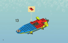 LEGO 3815 instructions page 16 – build guide