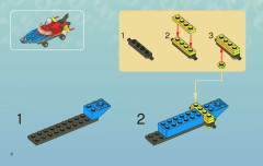 LEGO 3815 instructions page 6 – build guide