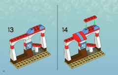 LEGO 3816 instructions page 10 – build guide