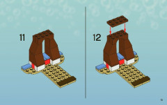 LEGO 3816 instructions page 19 – build guide