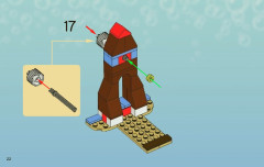 LEGO 3816 instructions page 22 – build guide