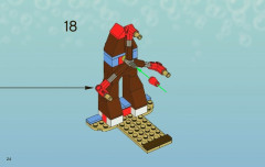 LEGO 3816 instructions page 24 – build guide