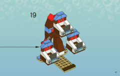 LEGO 3816 instructions page 27 – build guide
