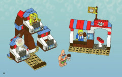 LEGO 3816 instructions page 28 – build guide