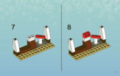 LEGO 3816 instructions page 7 – build guide