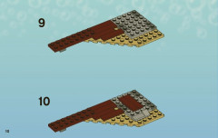 LEGO 3817 instructions page 10 – build guide