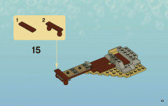 LEGO 3817 instructions page 13 – build guide