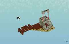 LEGO 3817 instructions page 17 – build guide