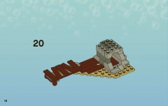 LEGO 3817 instructions page 18 – build guide