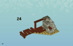 LEGO 3817 instructions page 22 – build guide