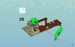 LEGO 3817 instructions page 23 – build guide