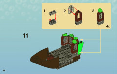 LEGO 3817 instructions page 38 – build guide