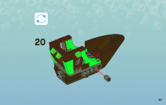 LEGO 3817 instructions page 47 – build guide