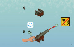 LEGO 3817 instructions page 5 – build guide