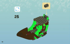 LEGO 3817 instructions page 52 – build guide