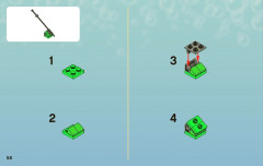 LEGO 3817 instructions page 58 – build guide