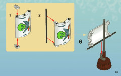 LEGO 3817 instructions page 63 – build guide