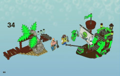 LEGO 3817 instructions page 66 – build guide