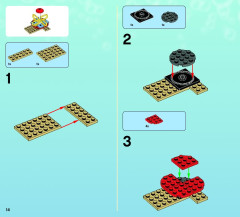 LEGO 3818 instructions page 14 – build guide