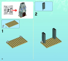LEGO 3818 instructions page 16 – build guide