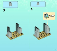 LEGO 3818 instructions page 17 – build guide