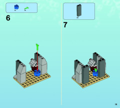 LEGO 3818 instructions page 19 – build guide
