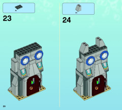 LEGO 3818 instructions page 28 – build guide