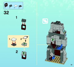LEGO 3818 instructions page 33 – build guide