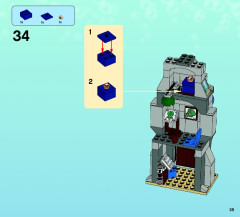 LEGO 3818 instructions page 35 – build guide
