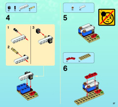 LEGO 3818 instructions page 37 – build guide