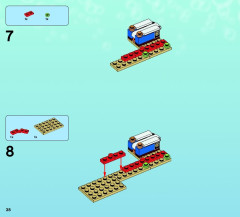 LEGO 3818 instructions page 38 – build guide
