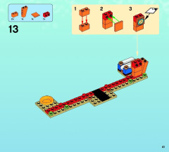 LEGO 3818 instructions page 41 – build guide