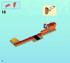 LEGO 3818 instructions page 42 – build guide