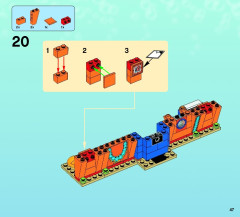 LEGO 3818 instructions page 47 – build guide