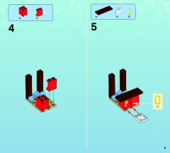 LEGO 3818 instructions page 5 – build guide