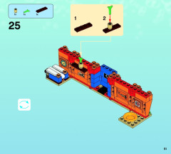 LEGO 3818 instructions page 51 – build guide