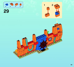 LEGO 3818 instructions page 55 – build guide