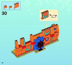 LEGO 3818 instructions page 56 – build guide