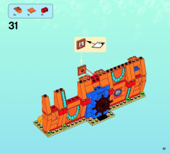 LEGO 3818 instructions page 57 – build guide