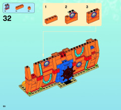 LEGO 3818 instructions page 58 – build guide
