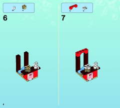 LEGO 3818 instructions page 6 – build guide