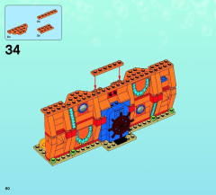 LEGO 3818 instructions page 60 – build guide