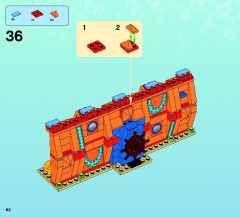 LEGO 3818 instructions page 62 – build guide