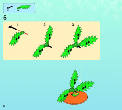 LEGO 3818 instructions page 74 – build guide