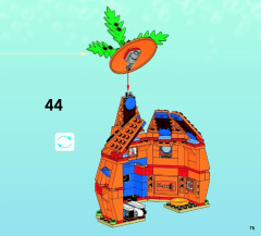 LEGO 3818 instructions page 75 – build guide