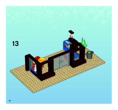 LEGO 3825 instructions page 20 – build guide