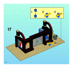 LEGO 3825 instructions page 24 – build guide