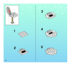 LEGO 3825 instructions page 30 – build guide